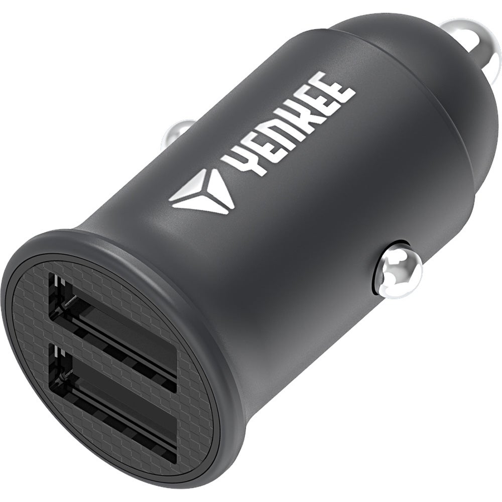 Dubbel USB billadddare 4A Black One Size