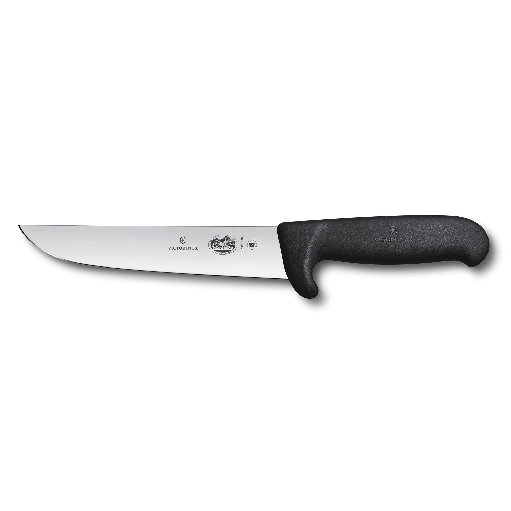 Slaktarkniv, 18 cm, med näsa Black One Size